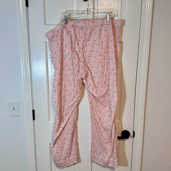 Pink Sheep Print Pajama Pants - Picture 4 of 7
